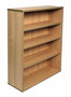 Rapid Span Bookcase 3 Shelf - Beech