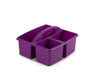 Visionchart Plastic Storage Caddy Purple
