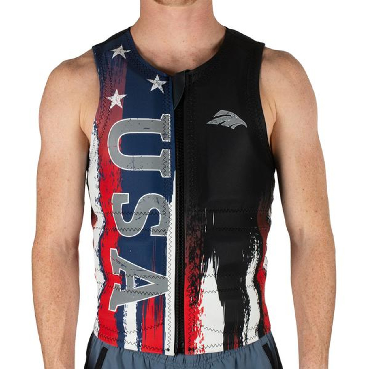 2022 Mens Eagle Team USA Vest  World Barefoot Center Proshop