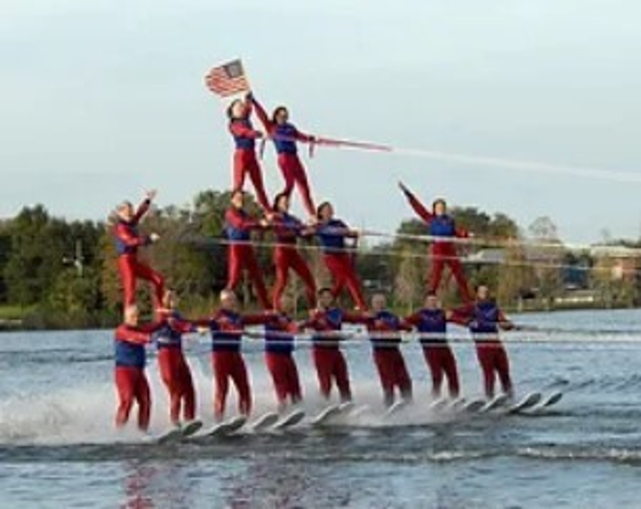 SHOW SKI SUITS