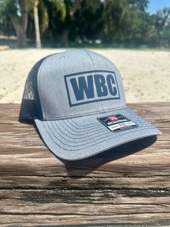 Grunge Trucker Hat - Heather Grey/Navy