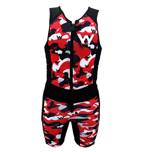 Mens WW Camo Barefoot Suit (Red) Mens WW Camo Barefoot Suit (Red)