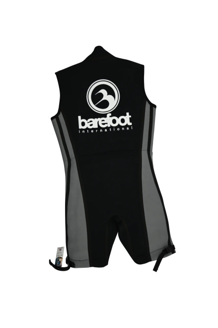 B.I. Juniors Iron Sleeveless Wetsuit (Gray & Black)