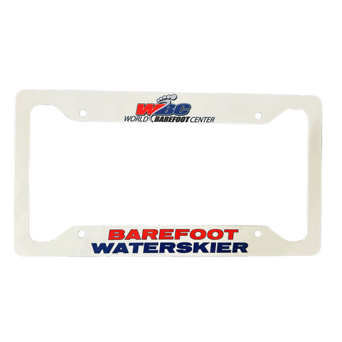 Metal WBC License Plate Frame Metal WBC License Plate Frame