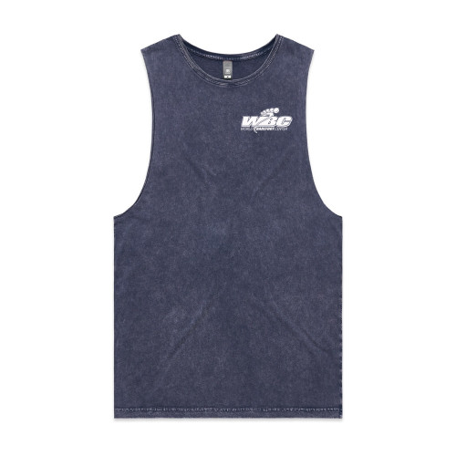 Mens OG Memento Tank (Stone Wash Blue)