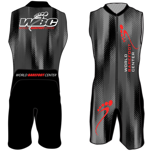 Mens Eagle Stealth Barefoot Suit (Red)