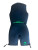 Mens WBC All Black Barefoot Suit (Neon Green)