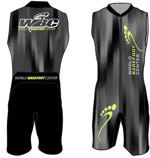 Mens Eagle Stealth Barefoot Suit (Lime)
