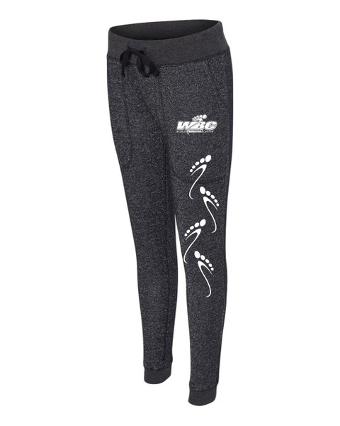 Womens Glitter Joggers