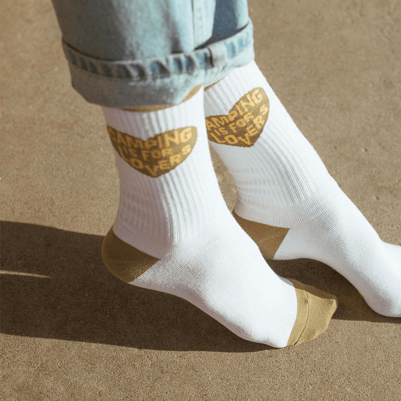 Free People Camping Is For Lovers Socks