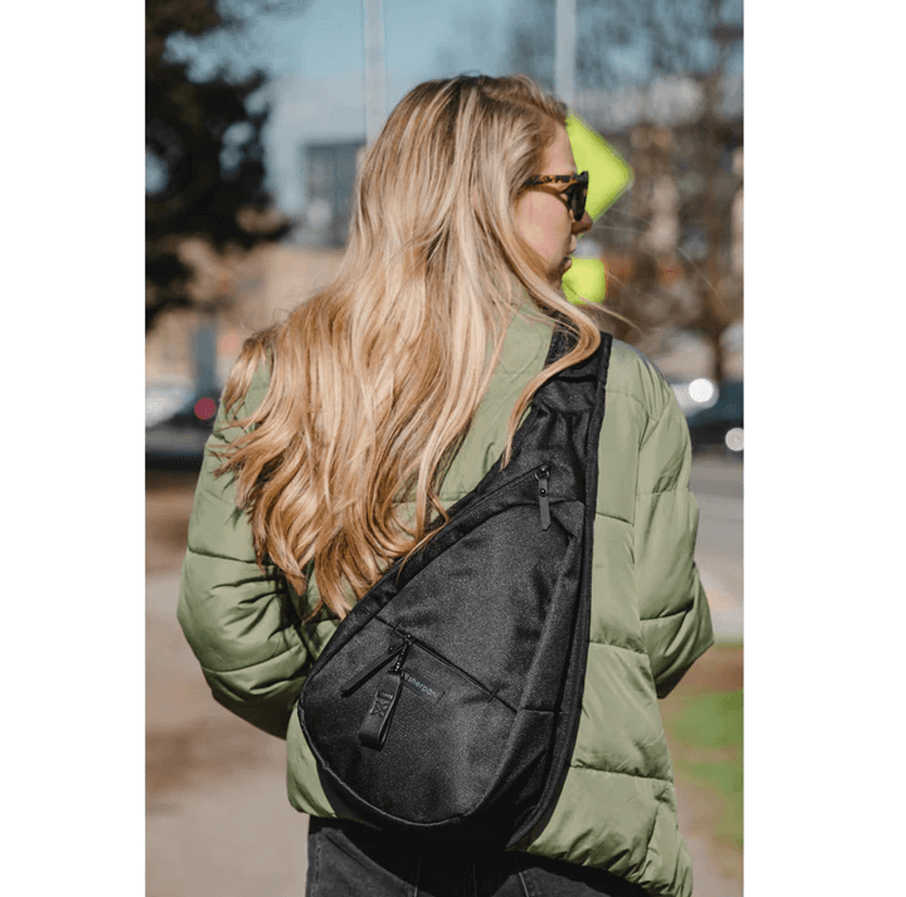 Sherpani Esprit Sling Bag Backpack Cider