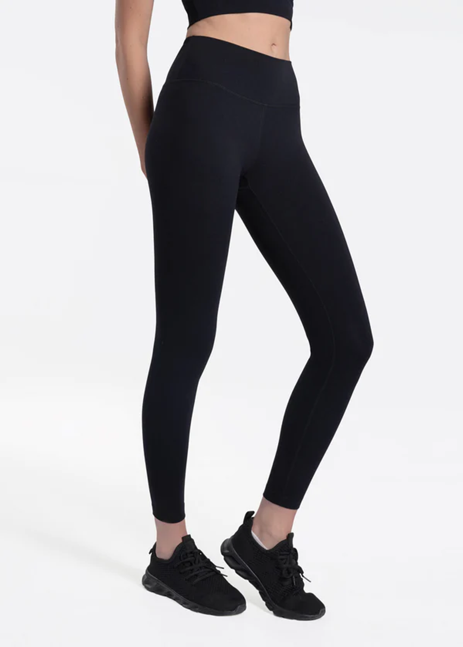 Lelinta Women's Ankle Legging Inner Pocket Non See-Through Fabric Active  Legging Yoga Pants Black at  Women's Clothing store