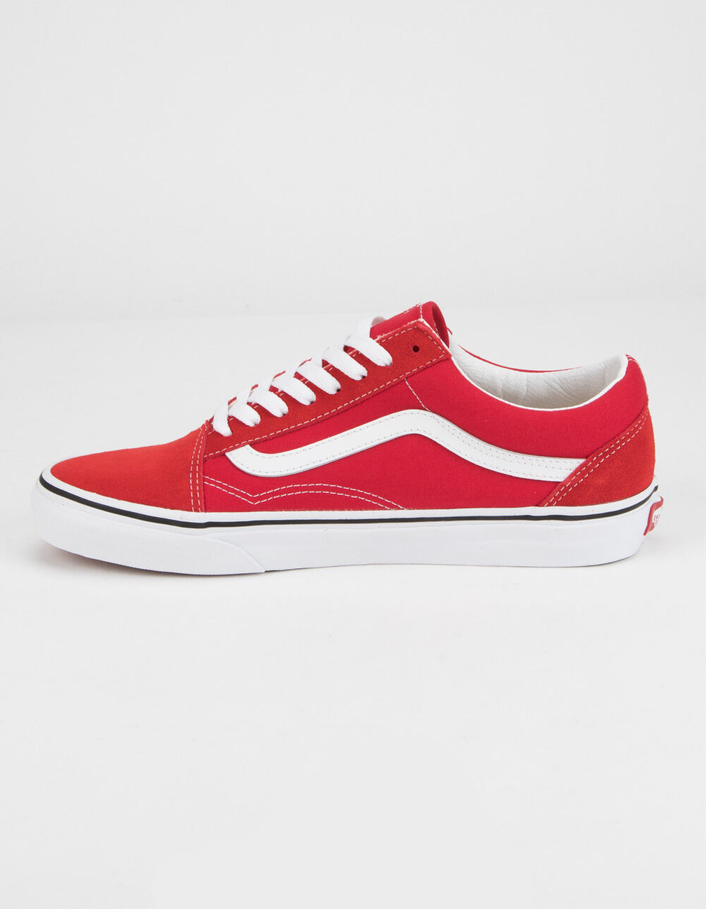 VANS MENS OLD SKOOL-Red/White