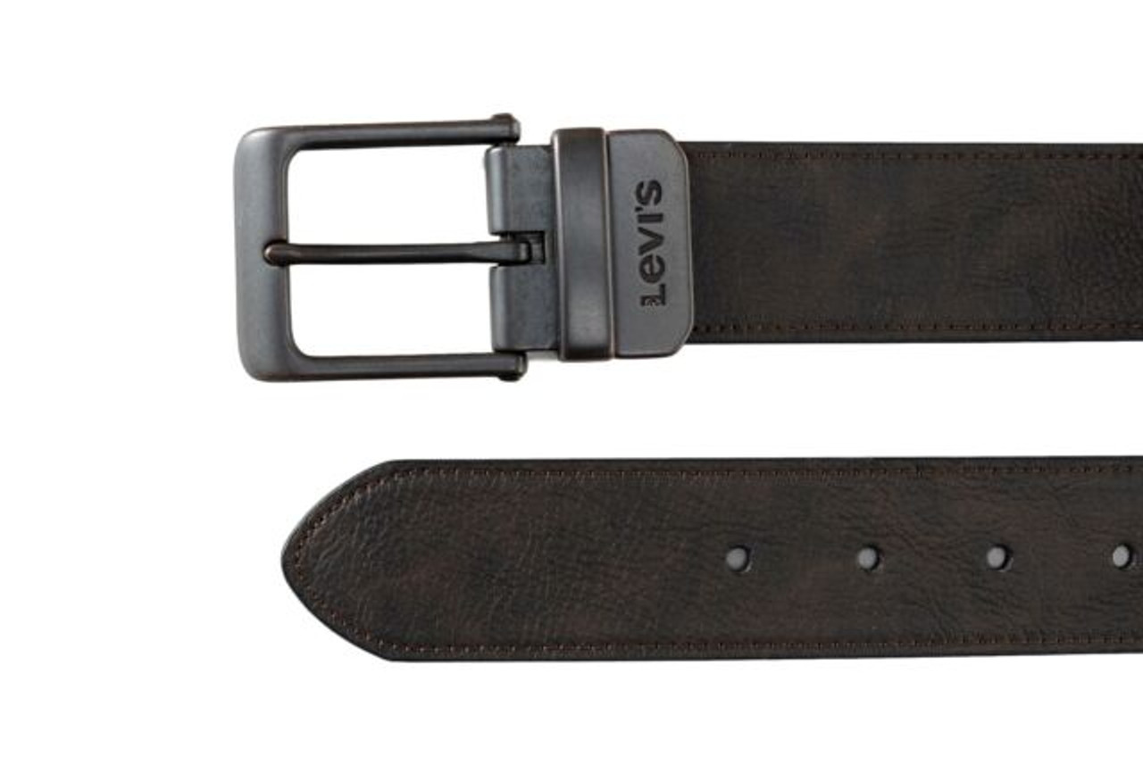 Levi's Leather Reversible Casual Men's Belt - Black/Brown