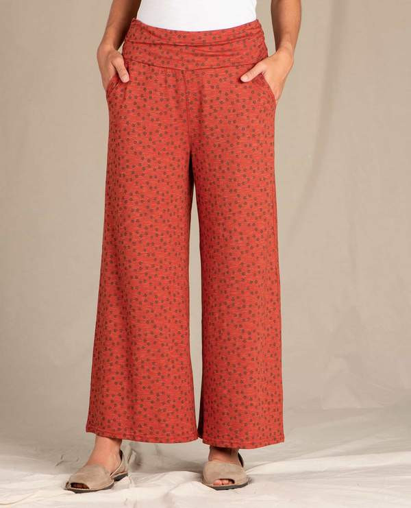 wide leg pull on pants