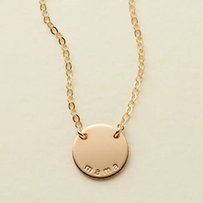 Mama Mini Zola Necklace - Gold