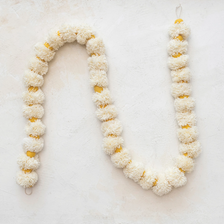 Pom Pom Garland - Cream & Yellow