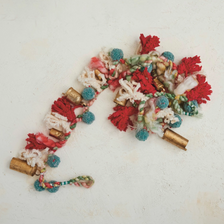 Pom Pom & Bells Garland - Multi Pom Pom & Bells Garland - Multi