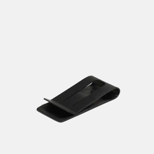 Black Oxidized Steel Money Clip - Black