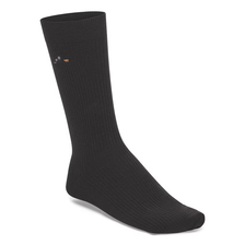 Cotton Ribbed Sock - Black