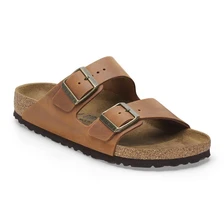 Arizona Narrow Width - Cognac Oiled Leather
