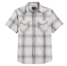 Frontier Short Sleeve Shirt - Grey White