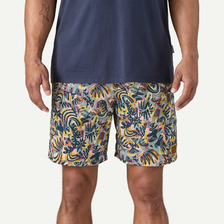 Men's Baggies Longs 7 In - Wild Botanist: Tidal Teal