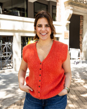 Kukicha Vest - Rouge