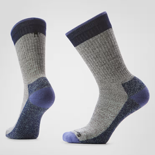 Rollinsville Crew Socks - Fossil Navy