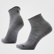Everyday Roll Top Ankle Socks - Medium Gray
