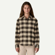 Women's Fjord Flannel Shirt - Buffalo Check: Otter Brown