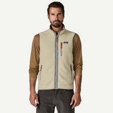 Men's Retro Pile Vest - Pelican