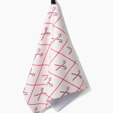 Candy Canes Tea Towel