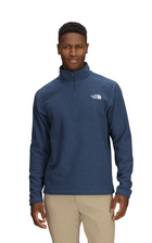 Men's Textured Cap Rock 1/4 Zip - Shady Blue Heather