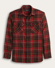 Burnside Flannel Shirt - Red Multi
