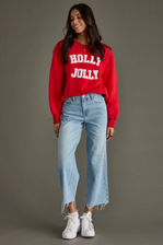 Holly Jolly Sweatshirt - Red