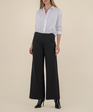 Meg Wide Leg Trouser - Charcoal