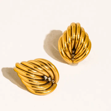 Lysandra Teardrop Earrings - Gold