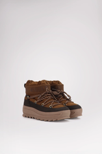 Galaxy Mini Suede Pull On Boot - Chestnut