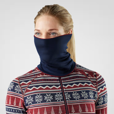Thermal Merino Reversible Neck Gaiter - Currant Deep Navy