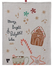 Holiday Treats Tea Towel - Gingerbread