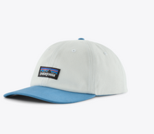 P-6 Label Trad Cap - Birch White with Shore Blue