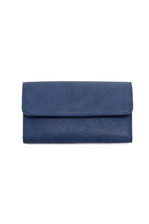 Marnie Mini Tri-Fold Wallet - Navy