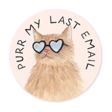 Purr My Last Email Sticker