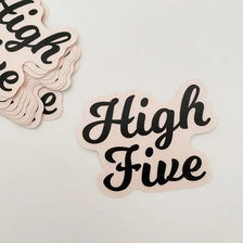 High Five Sticker