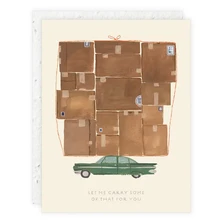 Let Me Carry Some Of That Card