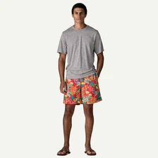 Men's Baggies Long 7 In - Tropiclimb: Hot Ember