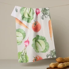 Spring Produce Tea Towel