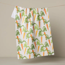 Happy Carrots Tea Towel