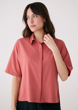 Olivie Shirt - Terra Rosa